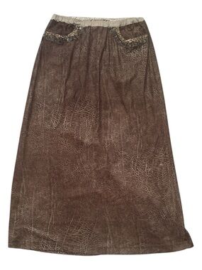 Vintage 1980’s Breeze by Dorothy  Brown Pencil Skirt Snakeskin Reptile Print